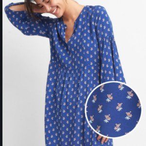 GAP Floral Bell Sleeve Dress